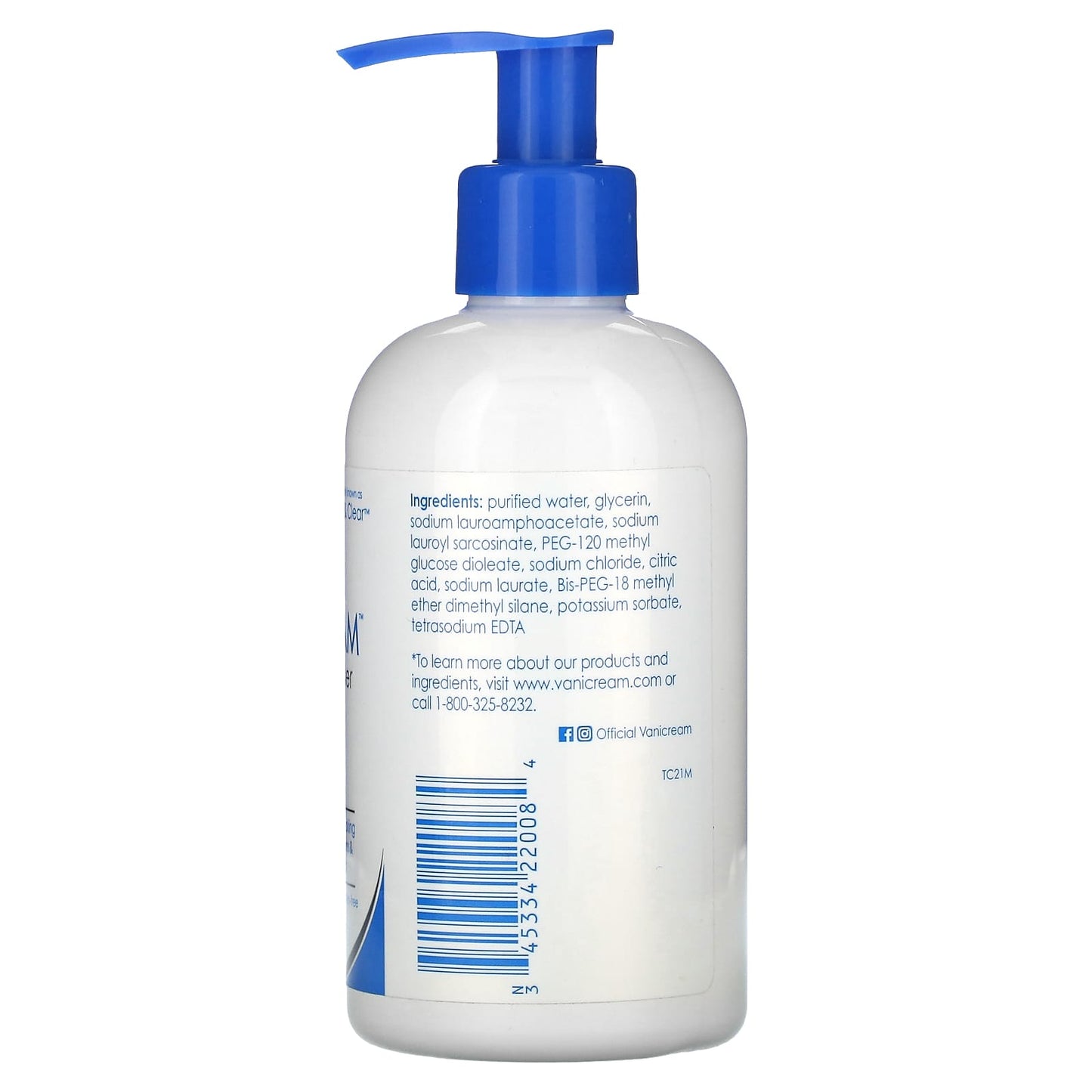 Vanicream, Liquid Cleanser, For Sensitive Skin, 8 fl oz (237 ml) - Image 2