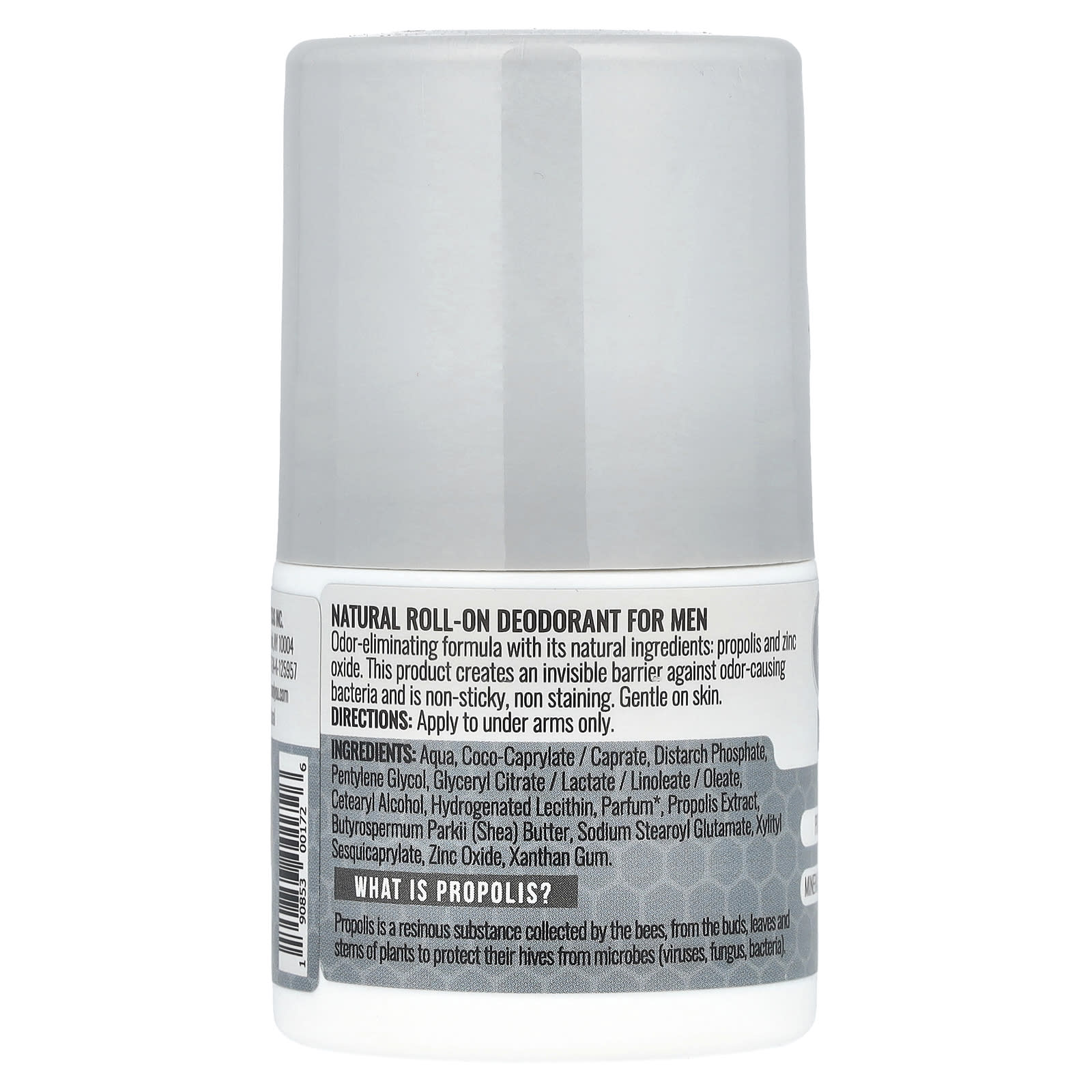Natural Men's Deodorant, Aluminum-Free & Paraben-Free, 50 ml - Image 2