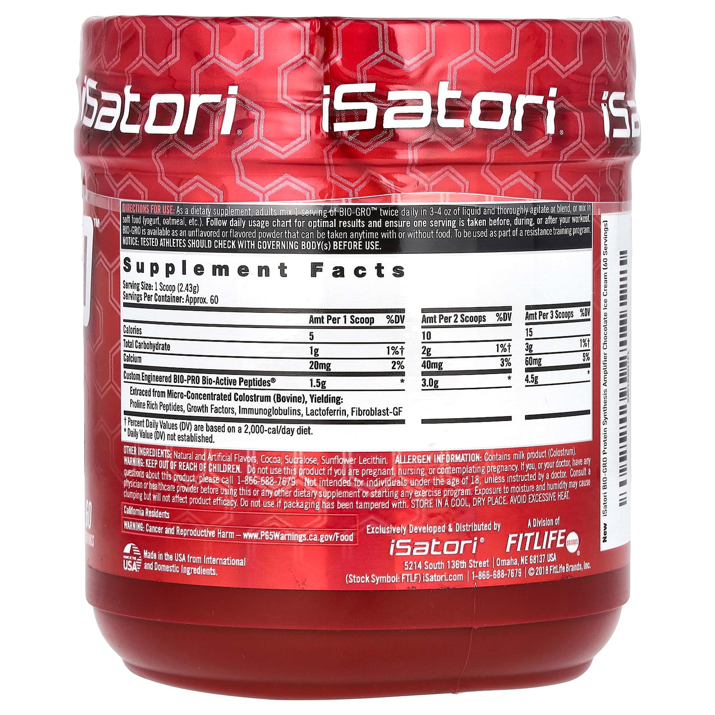 Boost Muscle Growth with Isatori Bio-Gro Protein Amplifier - Image 2