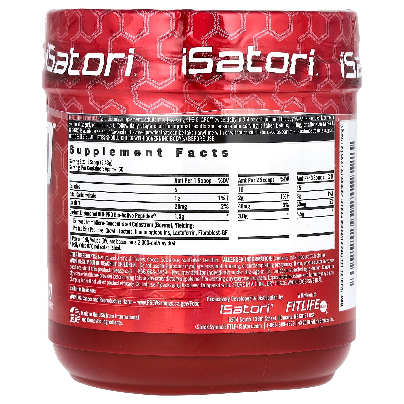 Boost Muscle Growth with Isatori Bio-Gro Protein Amplifier - Image 2