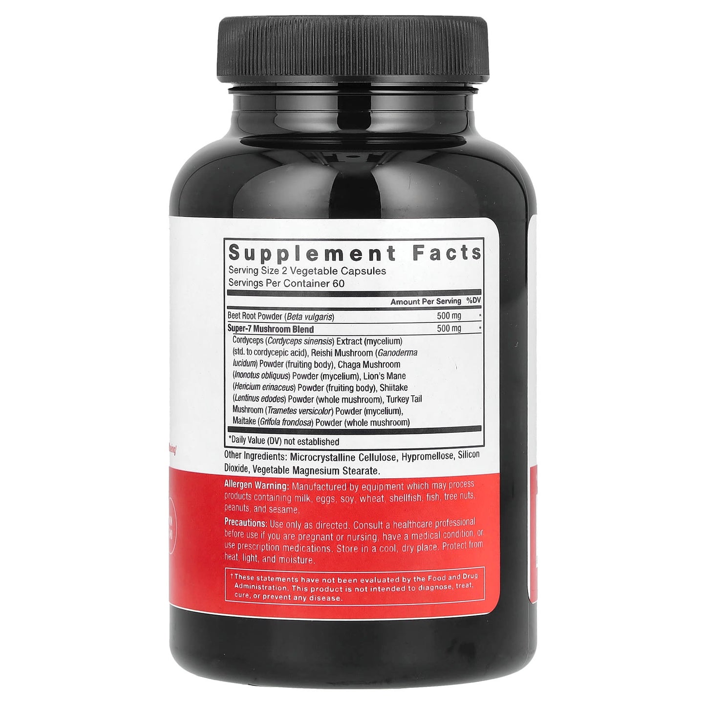 Unlock Your Potential with Beetroot & Mushroom Capsules by Force Factor - Image 2