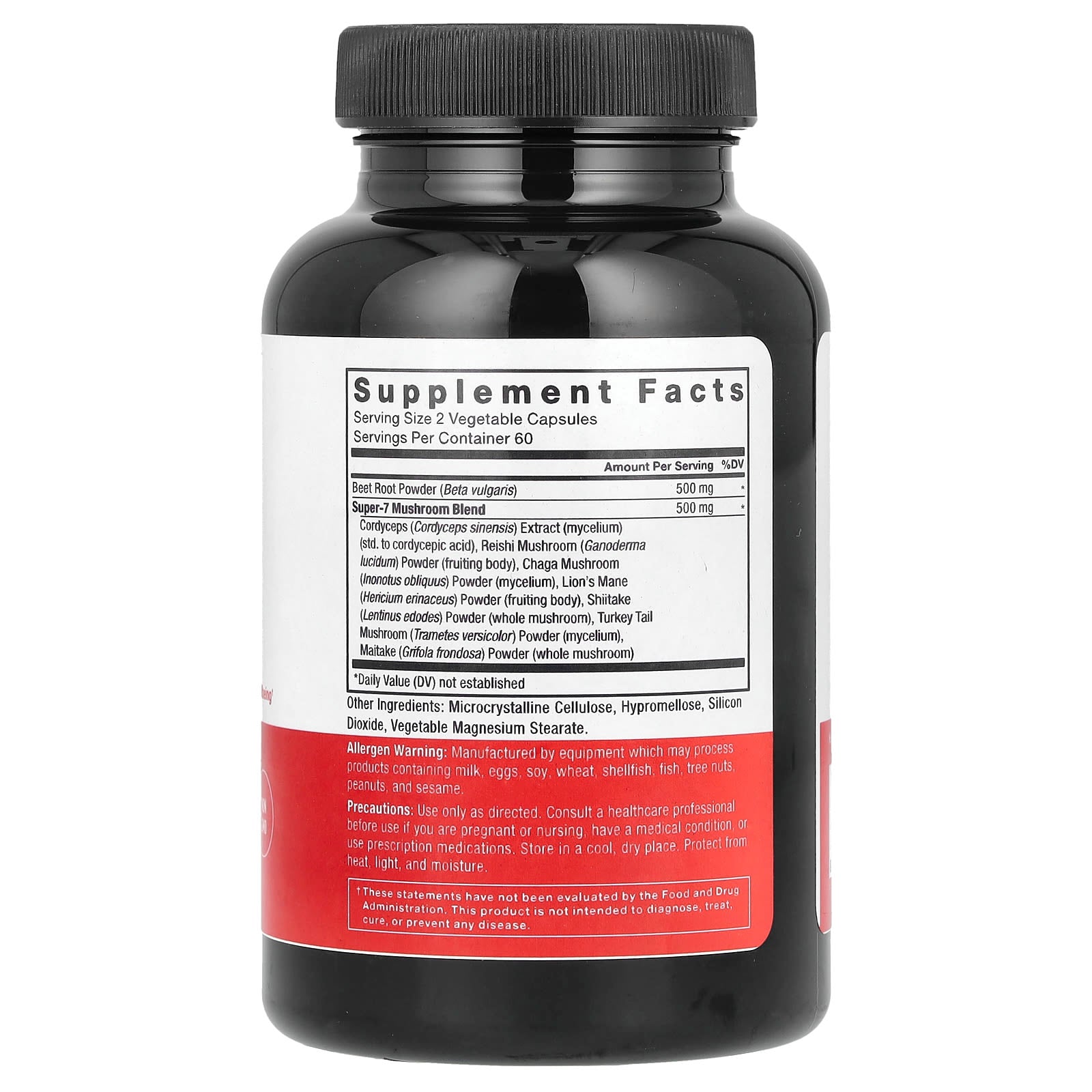 Unlock Your Potential with Beetroot & Mushroom Capsules by Force Factor - Image 2