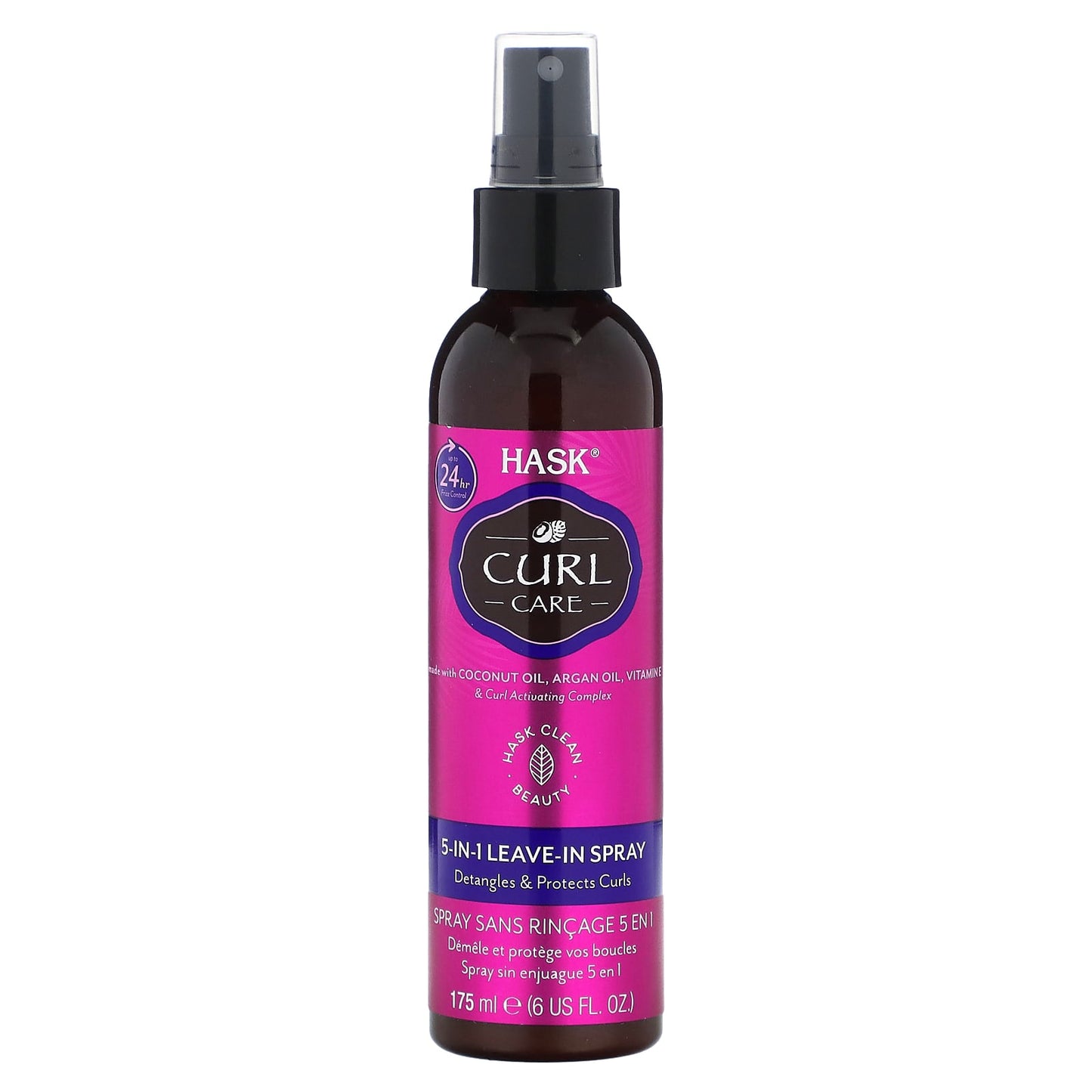 Hask Beauty 5-in-1 Leave-In Curl Sprays for 24HR Frizz Control & Defined Curls - Image 1