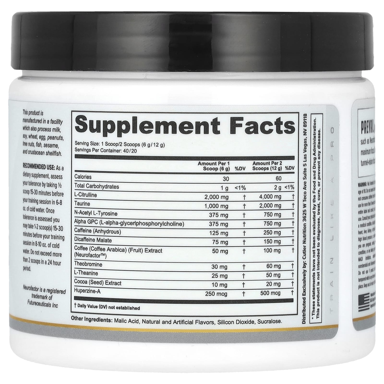 Cutler Nutrition, Prevail, Pre-Workout Primer, Tropical Punch, 8.46 oz (240 g)