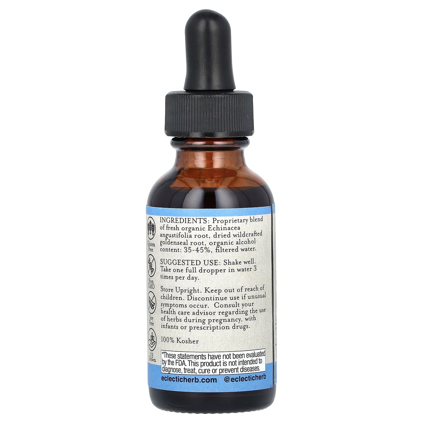 Echinacea Goldenseal Immune Support Supplement, 30ml - Image 2