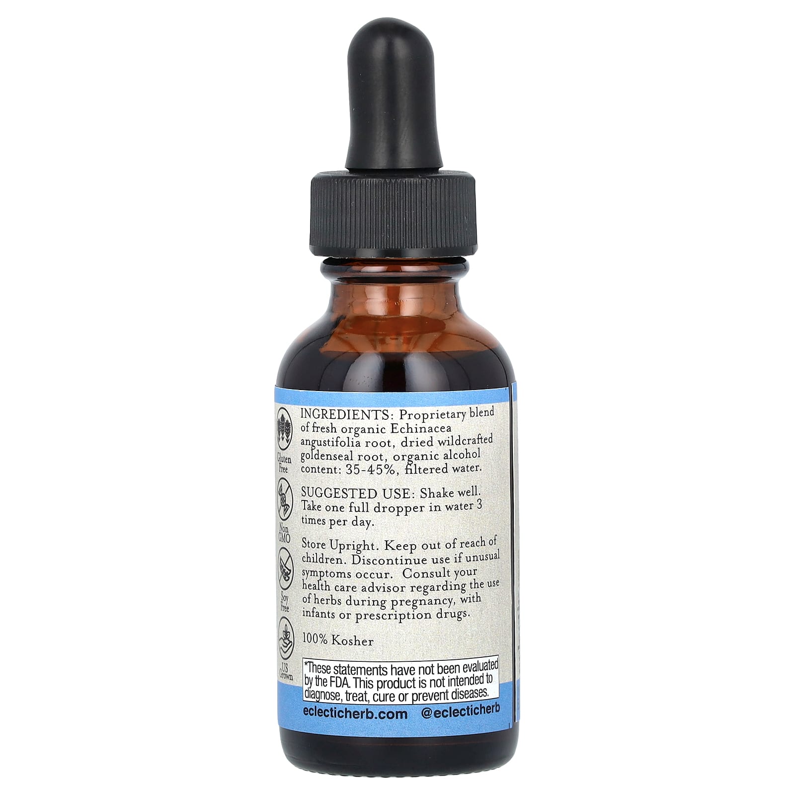Echinacea Goldenseal Immune Support Supplement, 30ml - Image 2