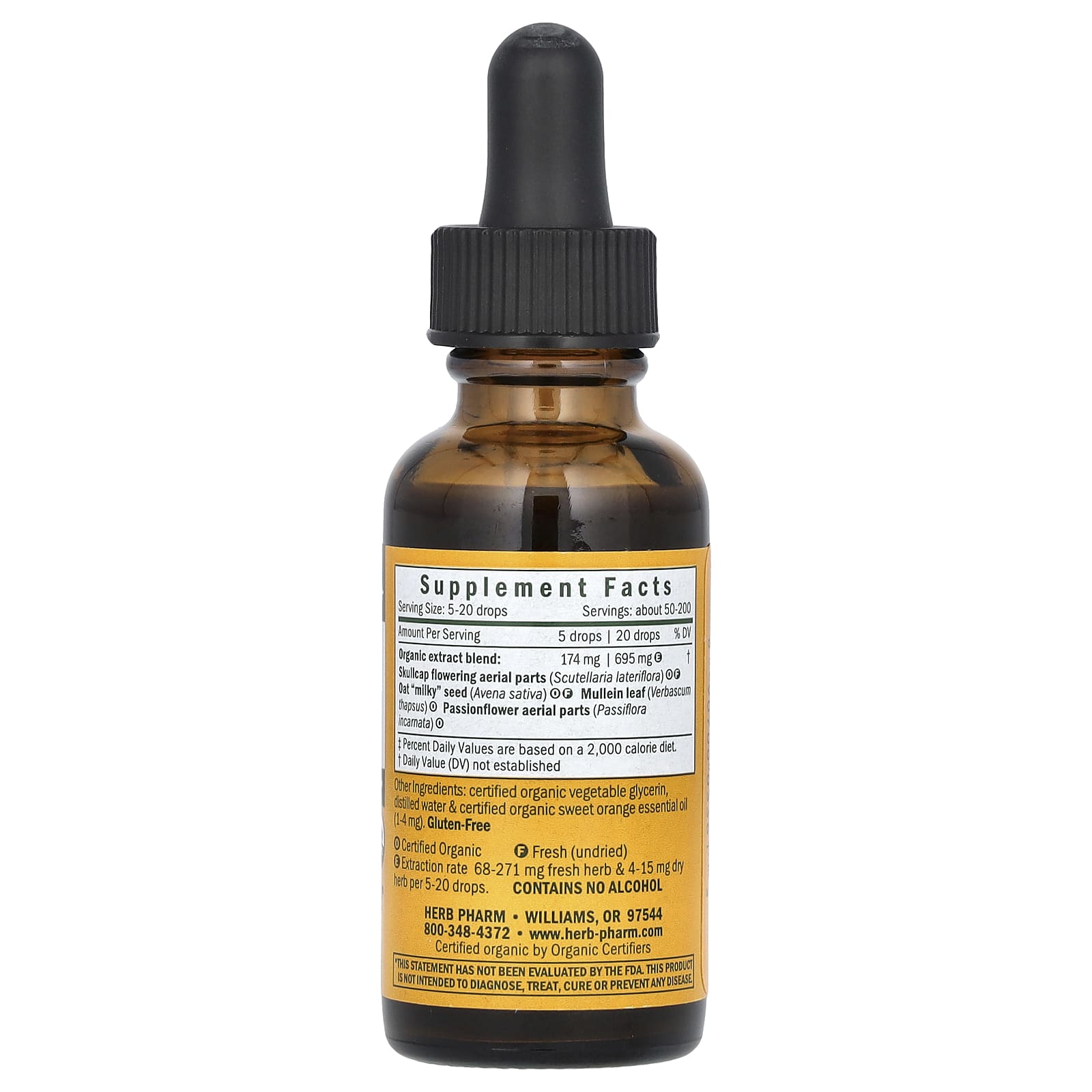 Herb Pharm, Kids, Herbal Hug, Alcohol Free, 1 fl oz (30 ml)