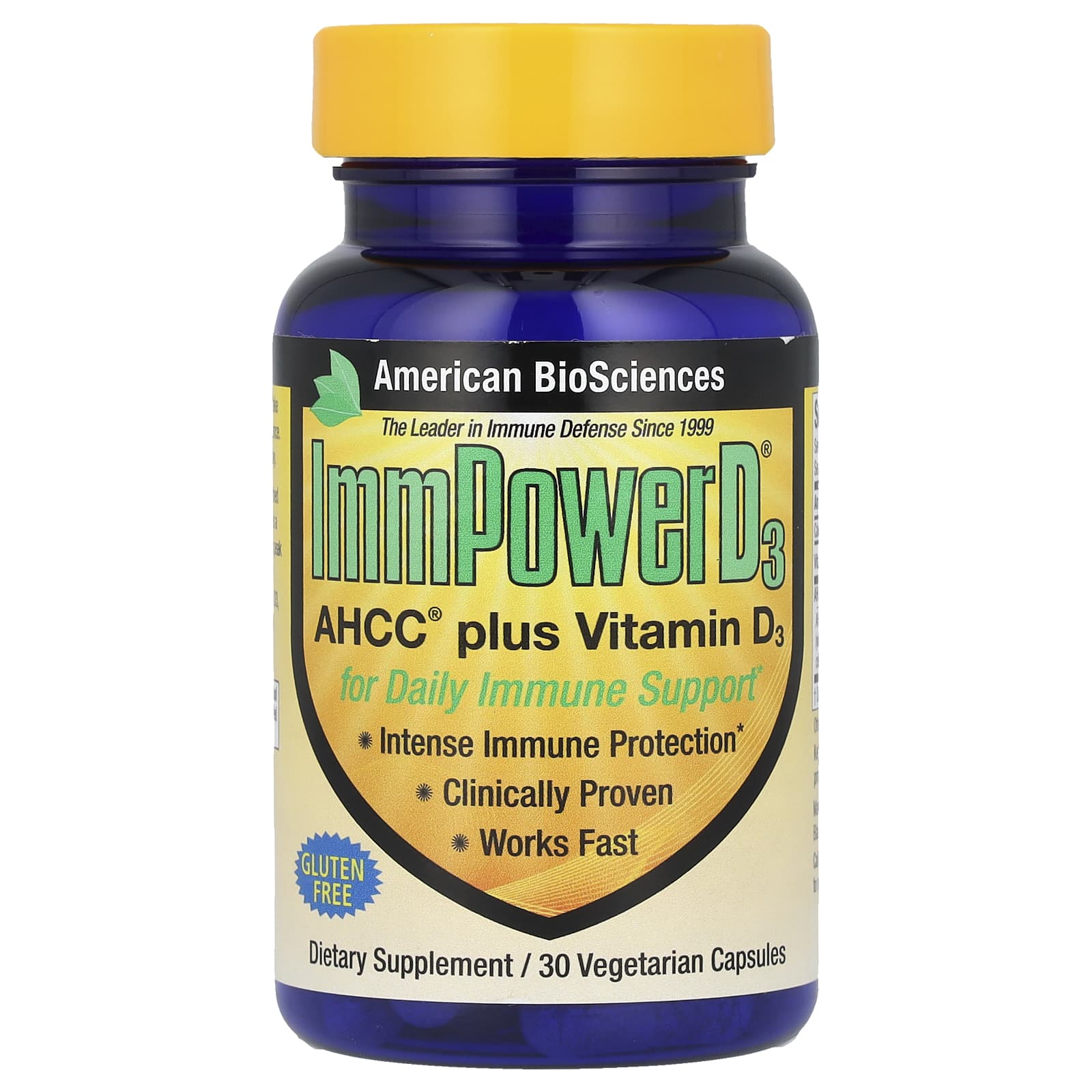 Boost Immune Health with American Biosciences ImmPower D3 + AHCC - Image 1