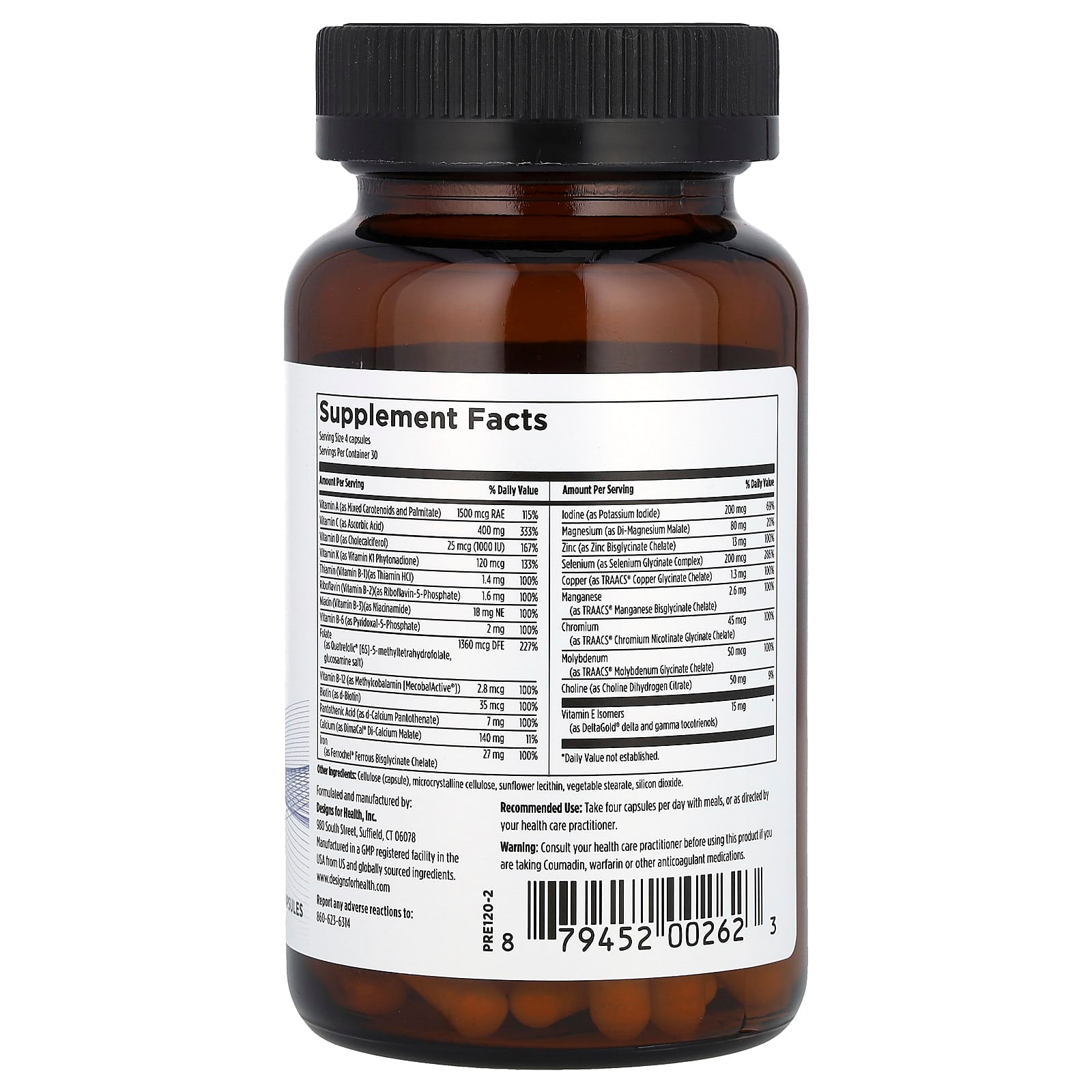 Prenatal Pro Multivitamin & Mineral Formula for Pregnant Women - Image 2