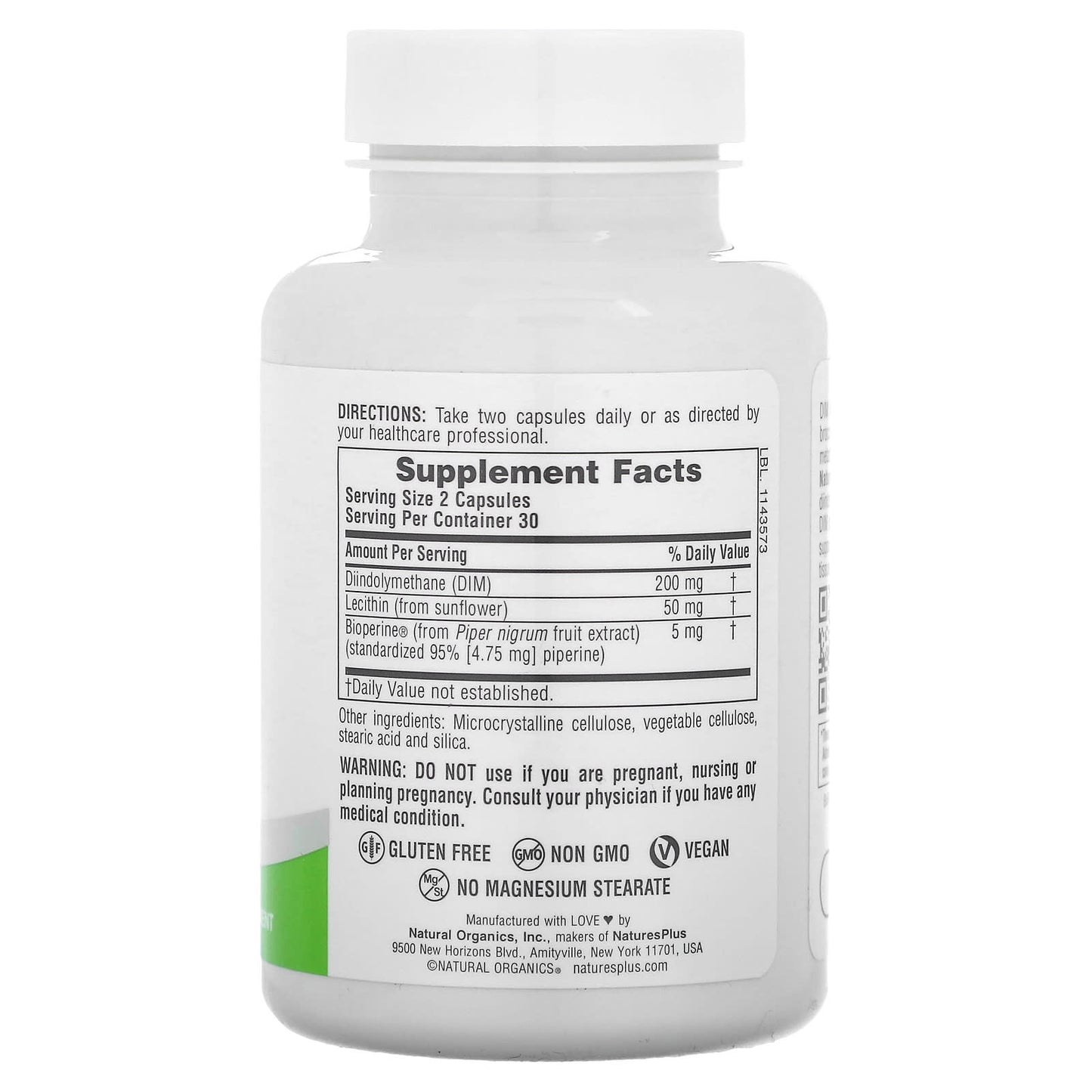 NaturesPlus, Pro Dim 200, 60 Capsules - Image 2