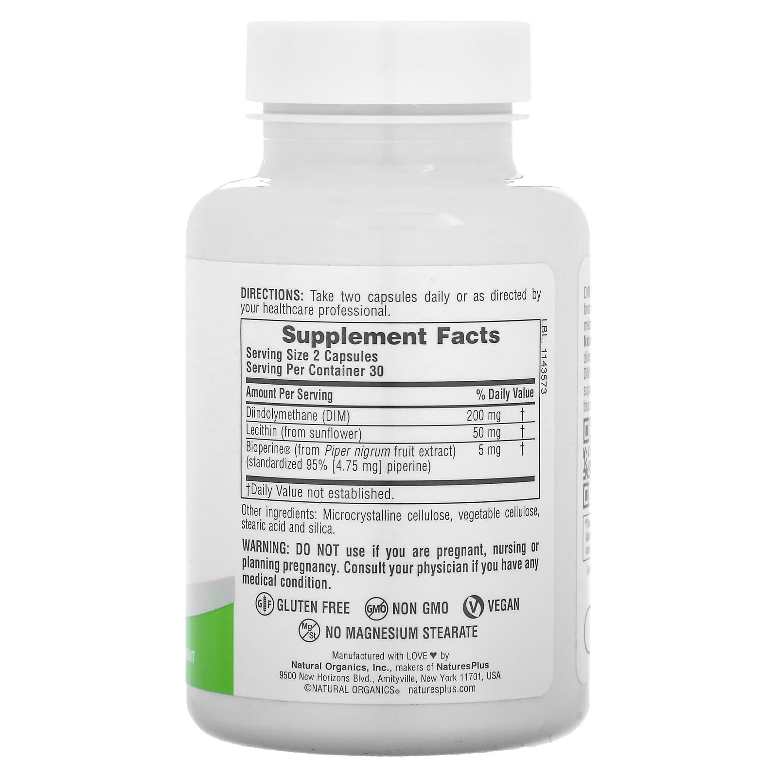 NaturesPlus, Pro Dim 200, 60 Capsules - Image 2