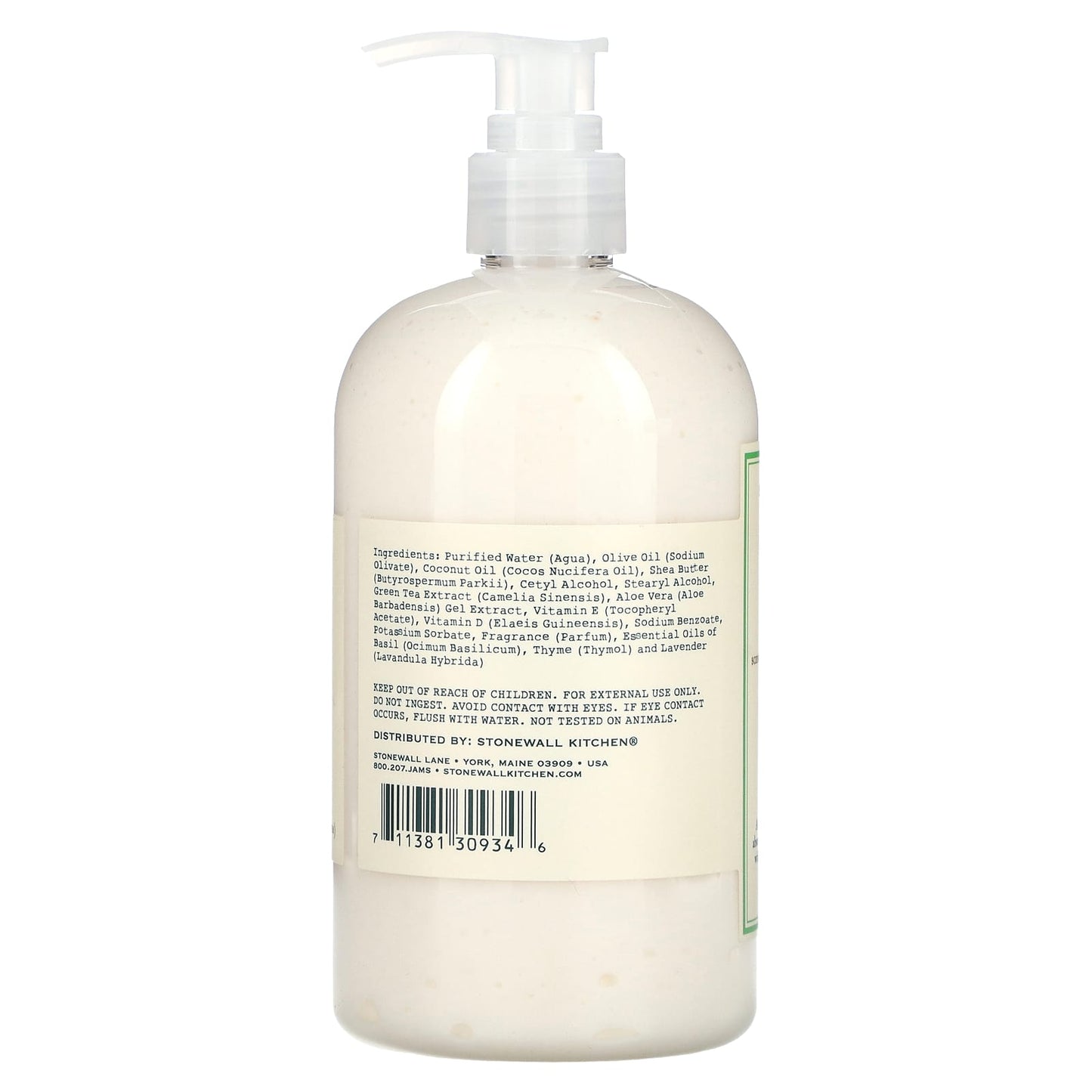 Stonewall Kitchen, Hand Lotion, Herbes de Provence, 16.9 fl oz (500 ml) - Image 2