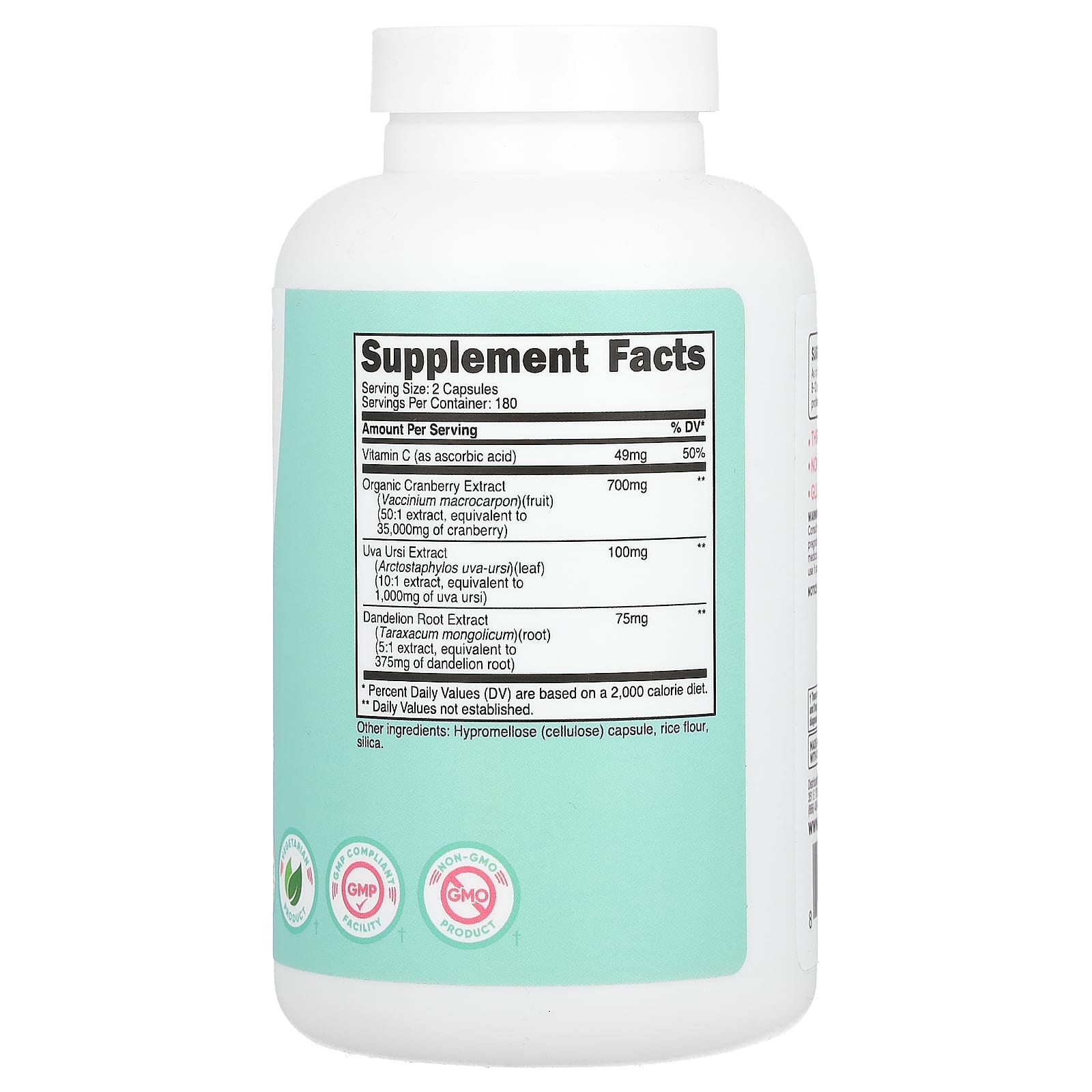 Nutricost, Women, Cranberry Extract, 180 Capsules - Image 2