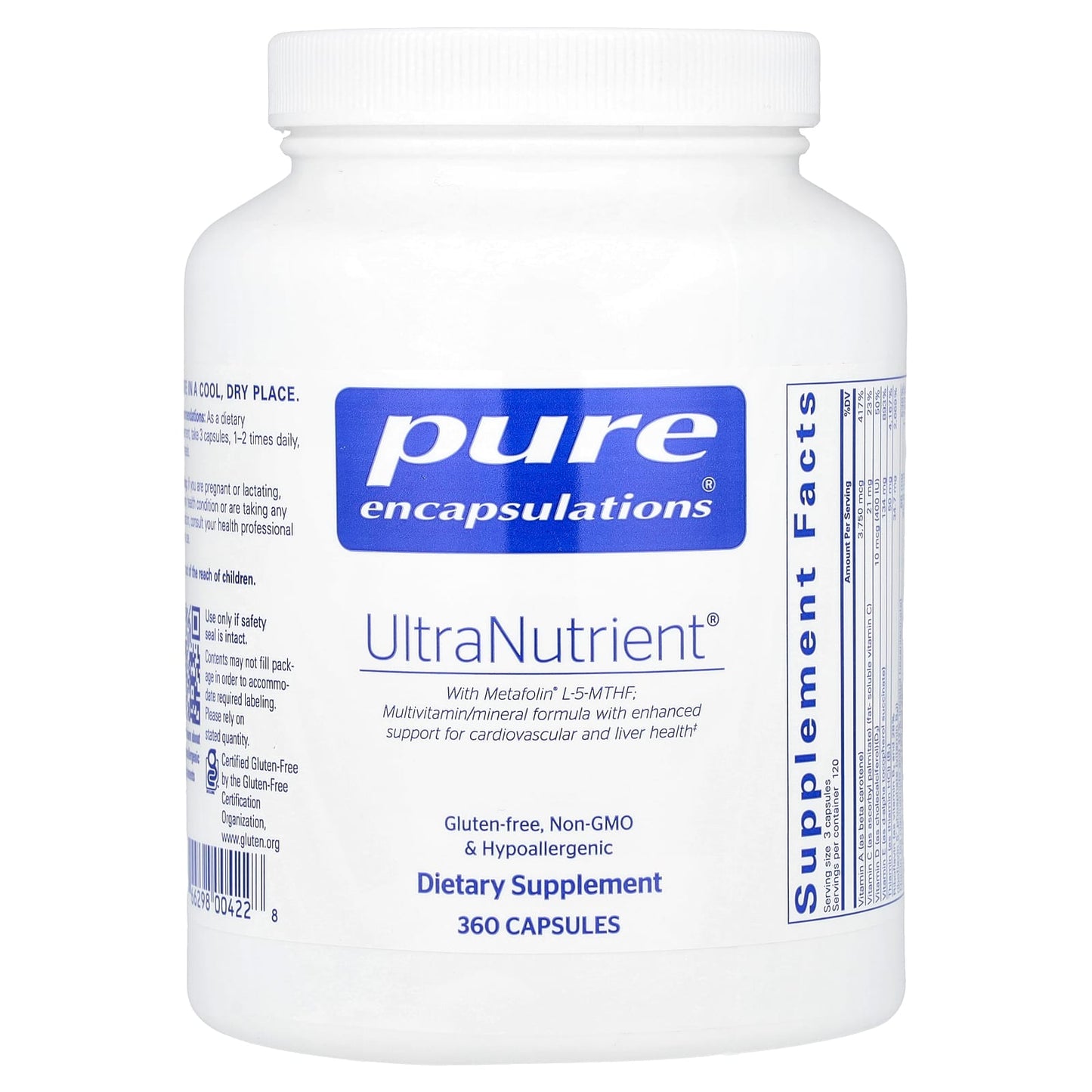 Pure Encapsulations, UltraNutrient®, 360 Capsules - Image 1