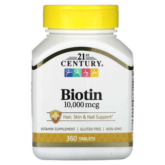 Biotin Supplement 10,000 mcg | Hair, Skin & Nail Support - Image 1