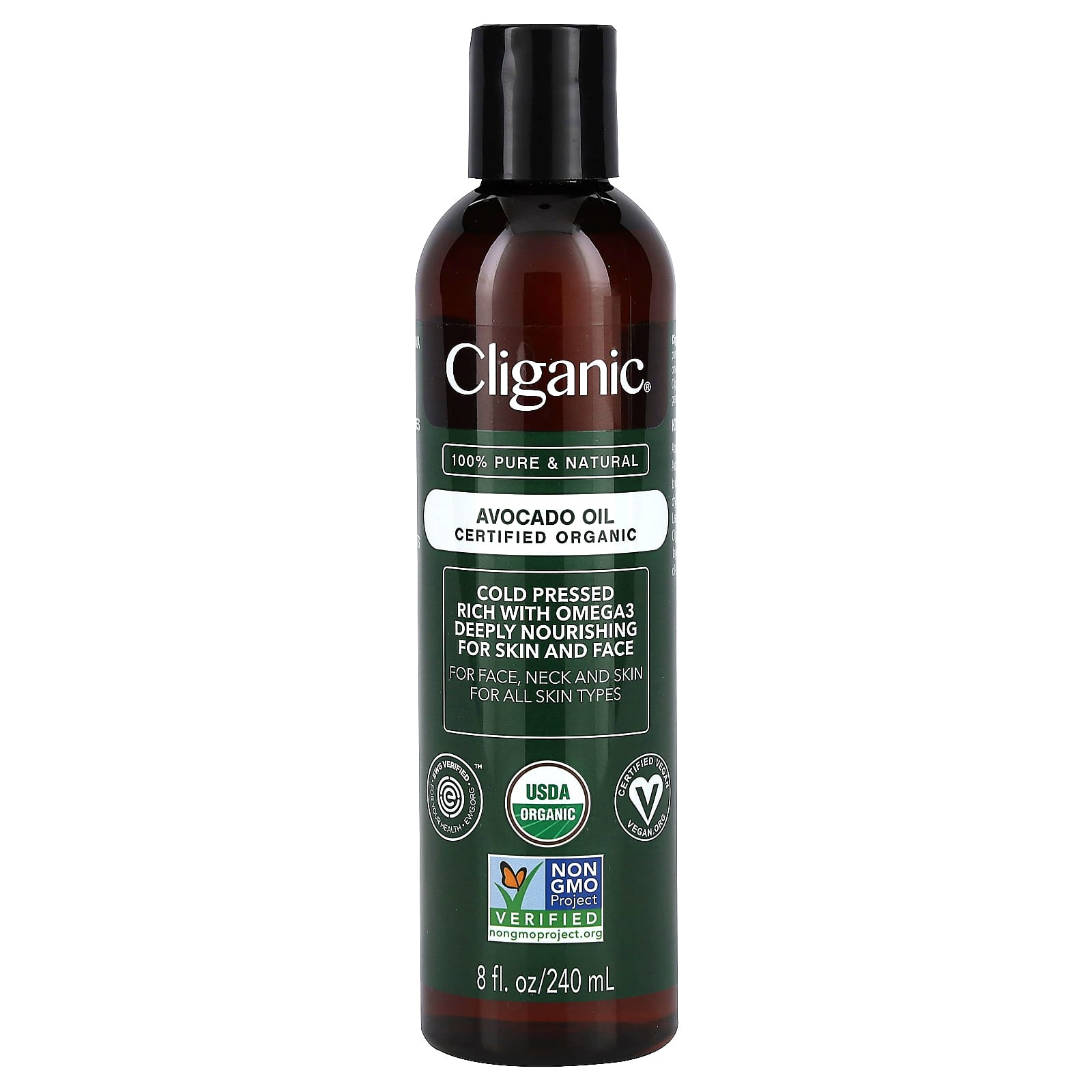 Organic Avocado Oil for Skin & Face Care | USDA Certified - Image 1