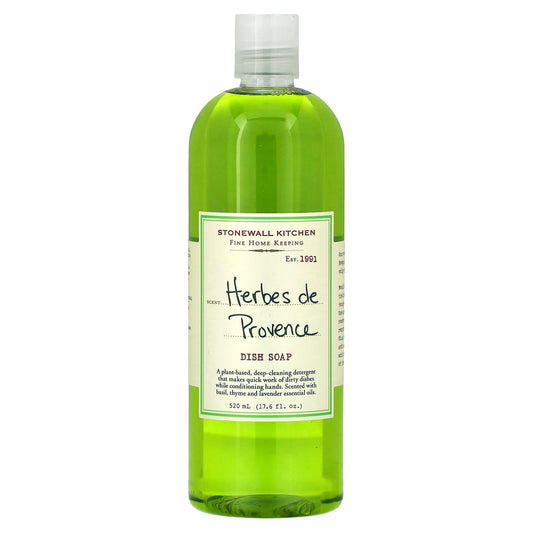 Stonewall Kitchen, Dish Soap, Herbes de Provence, 17.6 fl oz (520 ml) - Image 1