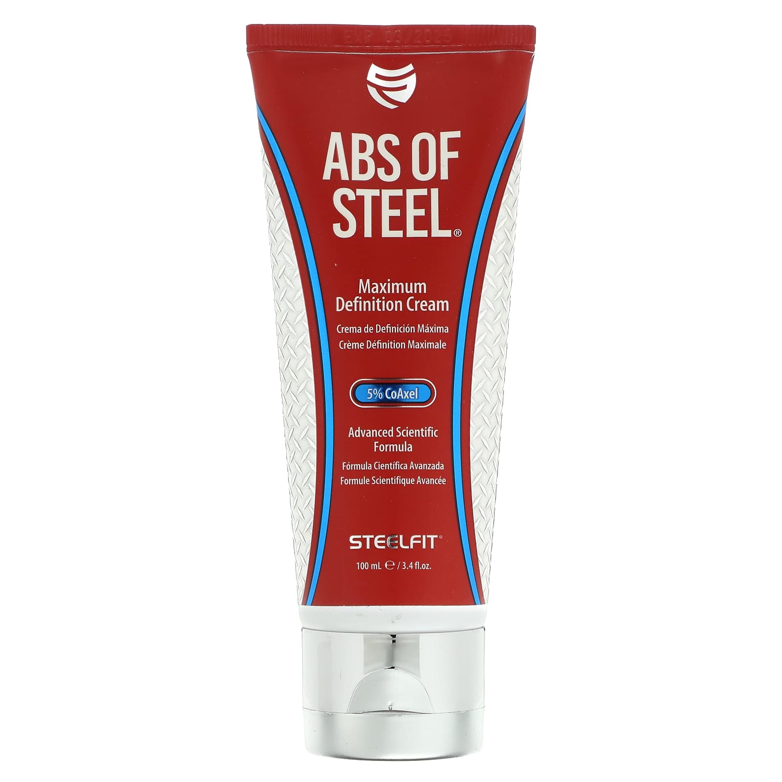 SteelFit, Abs of Steel, Maximum Definition Cream, 3.4 fl oz (100 ml) - Image 1