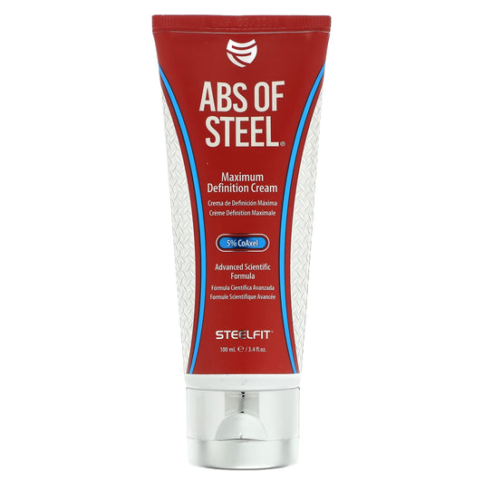 SteelFit, Abs of Steel, Maximum Definition Cream, 3.4 fl oz (100 ml) - Image 1