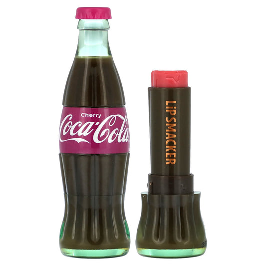 Lip Smacker, Coca-Cola, Lip Balm, Cherry Coke Bottle, 0.14 oz (4 g) - Image 1