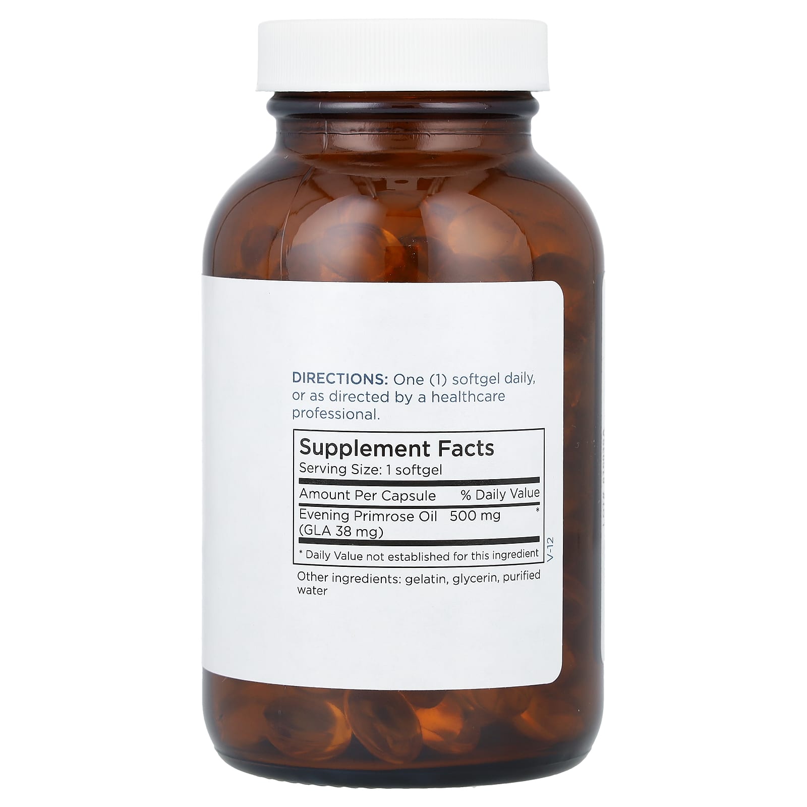 Metabolic Maintenance, Evening Primrose Oil, 500 mg, 180 Softgels - Image 2