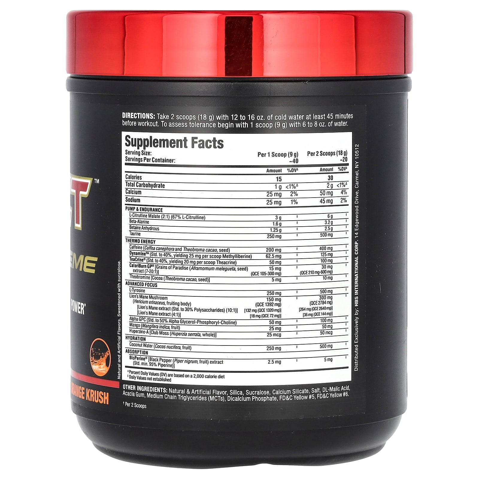 ALLMAX Impact Igniter Xtreme - Unstoppable Pre-Workout Energy & Focus - Image 2