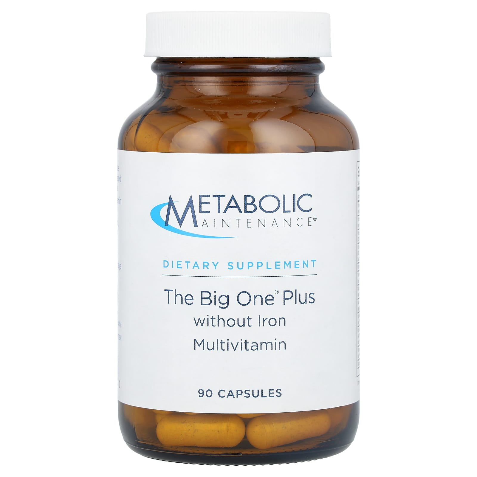 Metabolic Maintenance, The Big One Plus, Without Iron Multivitamin , 90 Capsules - Image 1