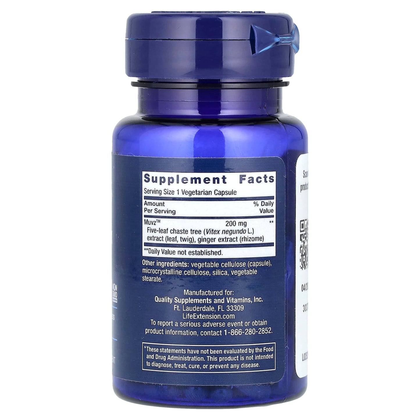 Life Extension, Lower Back Relief , 60 Vegetarian Capsules - Image 2