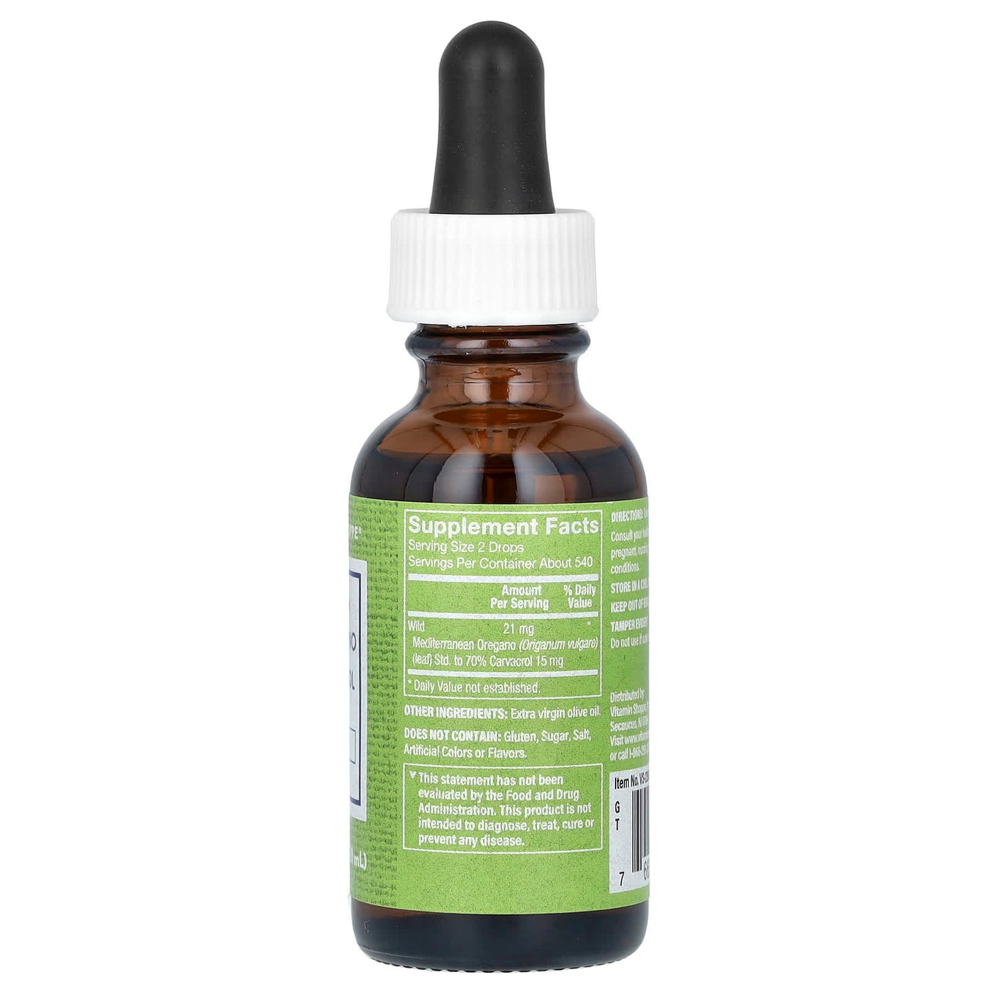 The Vitamin Shoppe, Extra Strength, Oil of Oregano, 1 fl oz (30 ml) (21 mg per Serving)