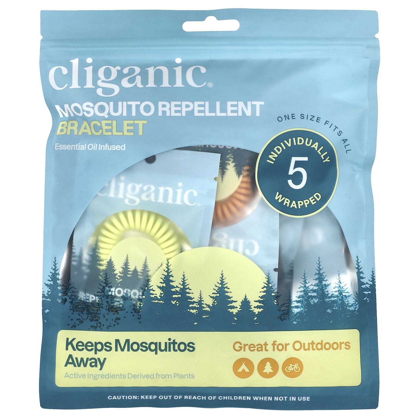 Nature-Inspired Mosquito Repellent Bracelet | Eco-Friendly & Cruelty-Free - Image 1