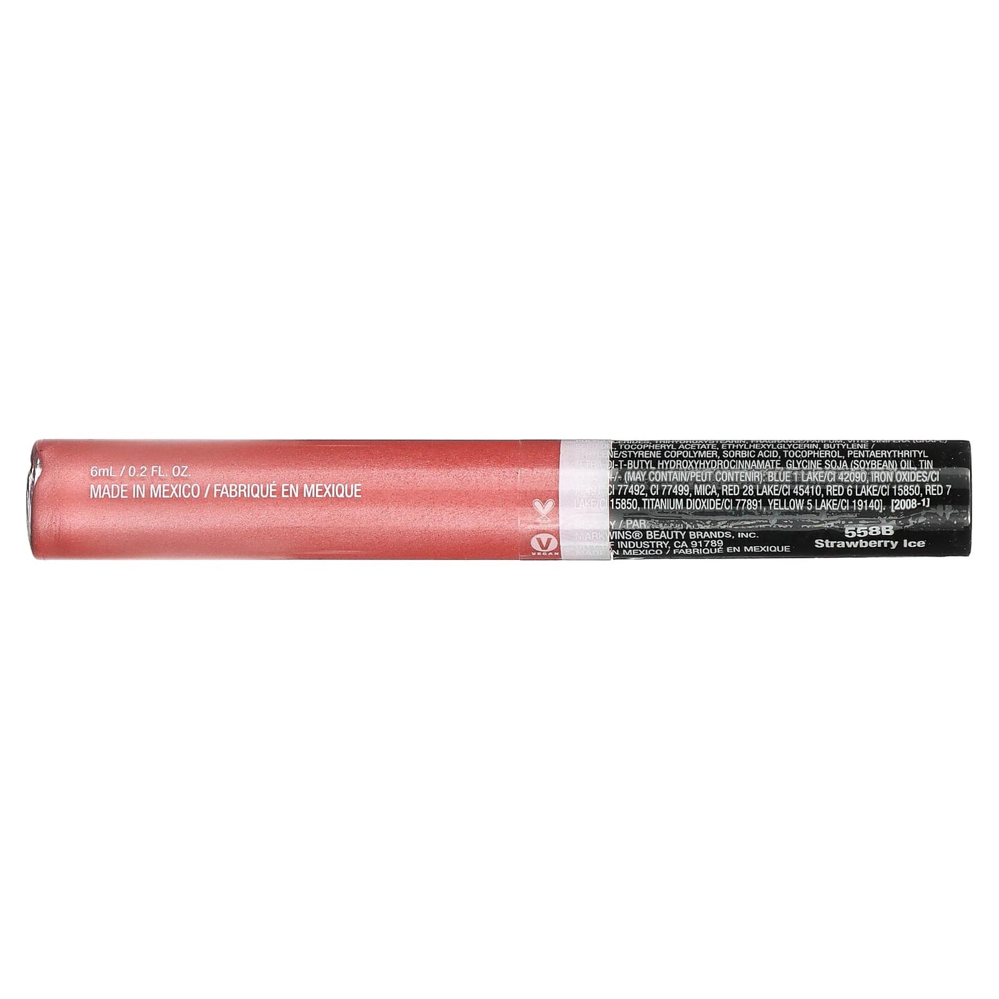 wet n wild, MegaSlicks, Lip Gloss, 558B Strawberry Ice, 0.2 fl oz (6 ml) - Image 2