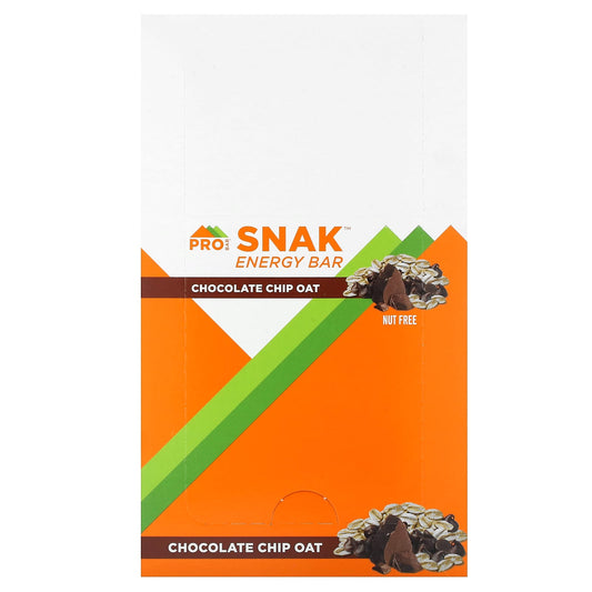 ProBar, SNAK™, Energy Bar, Chocolate Chip Oat, 12 Bars, 1.6 oz (45 g) Each - Image 1