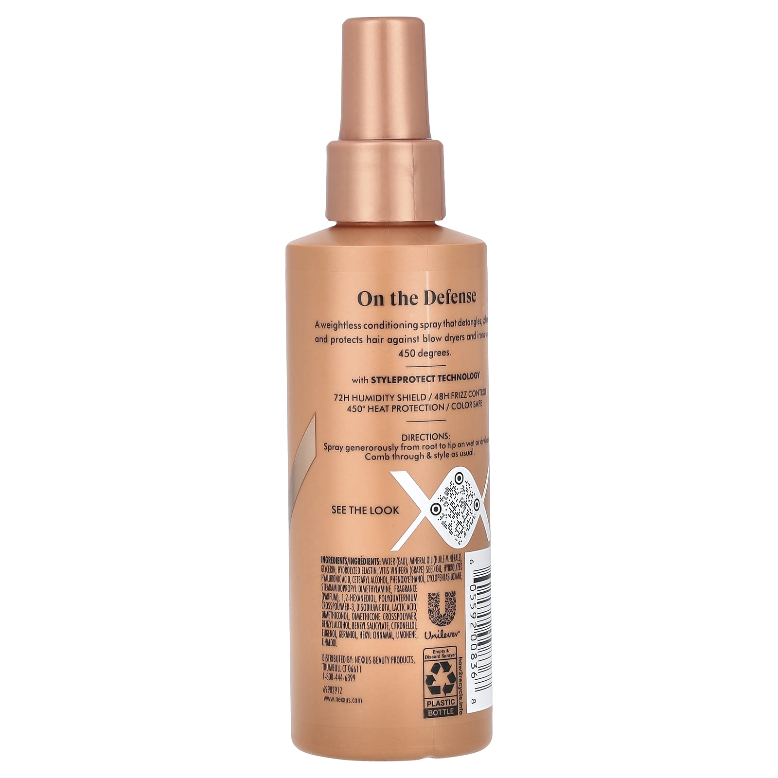 Nexxus, Prep & Protect Heat Defense Spray, 6 fl oz (177 ml) - Image 2