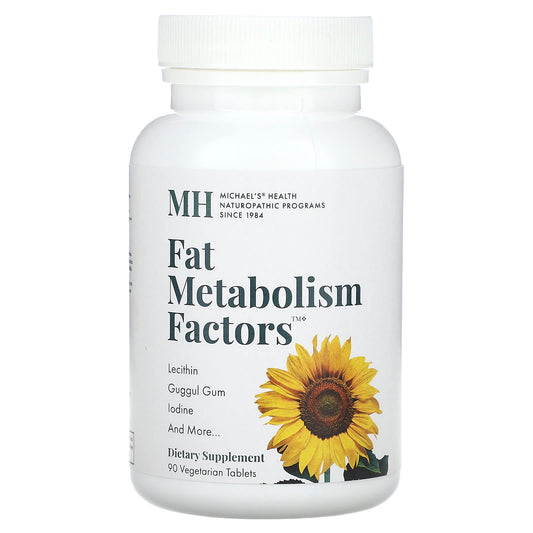 Michael's Health, Fat Metabolism Factors, 90 Vegetarian Tablets - Image 1