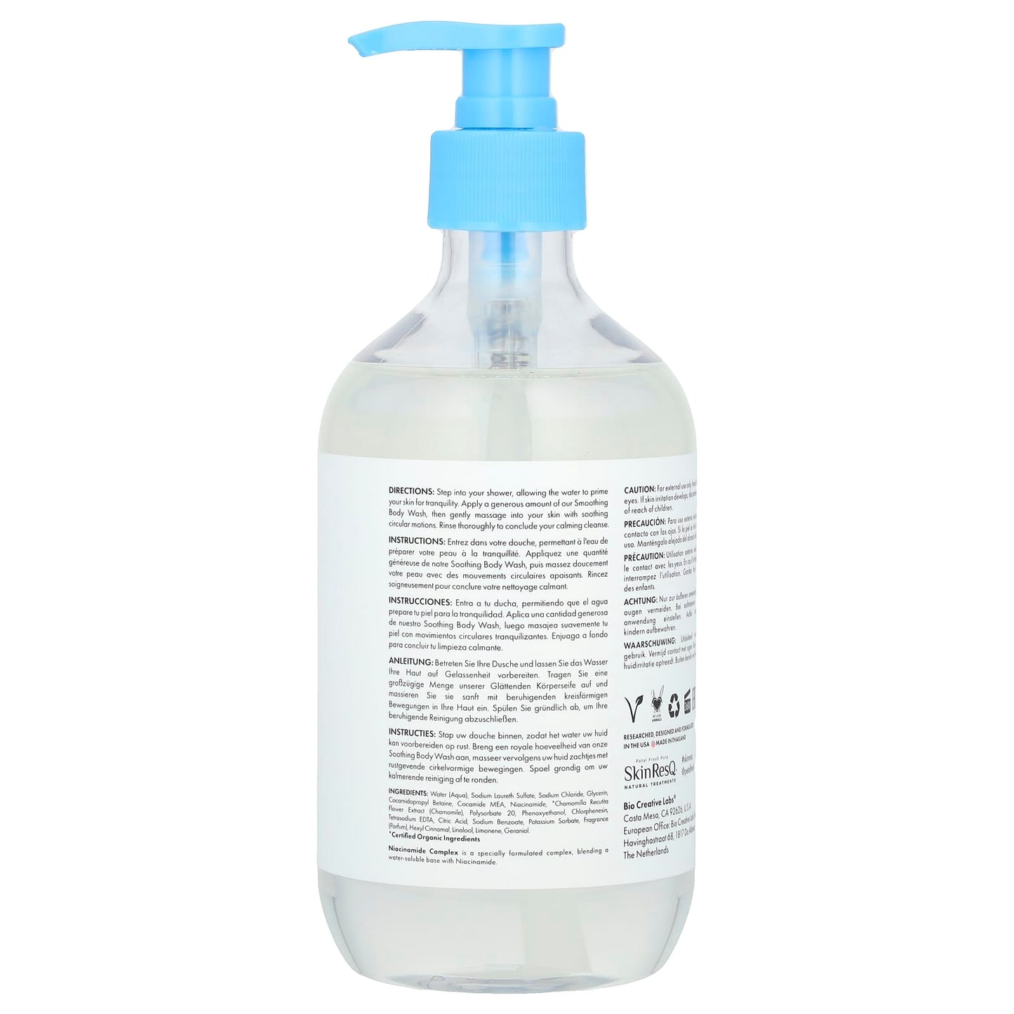 Petal Fresh, Skin ResQ Natural Treatments, Smoothing Body Wash, 16 fl oz (473 ml) - Image 2