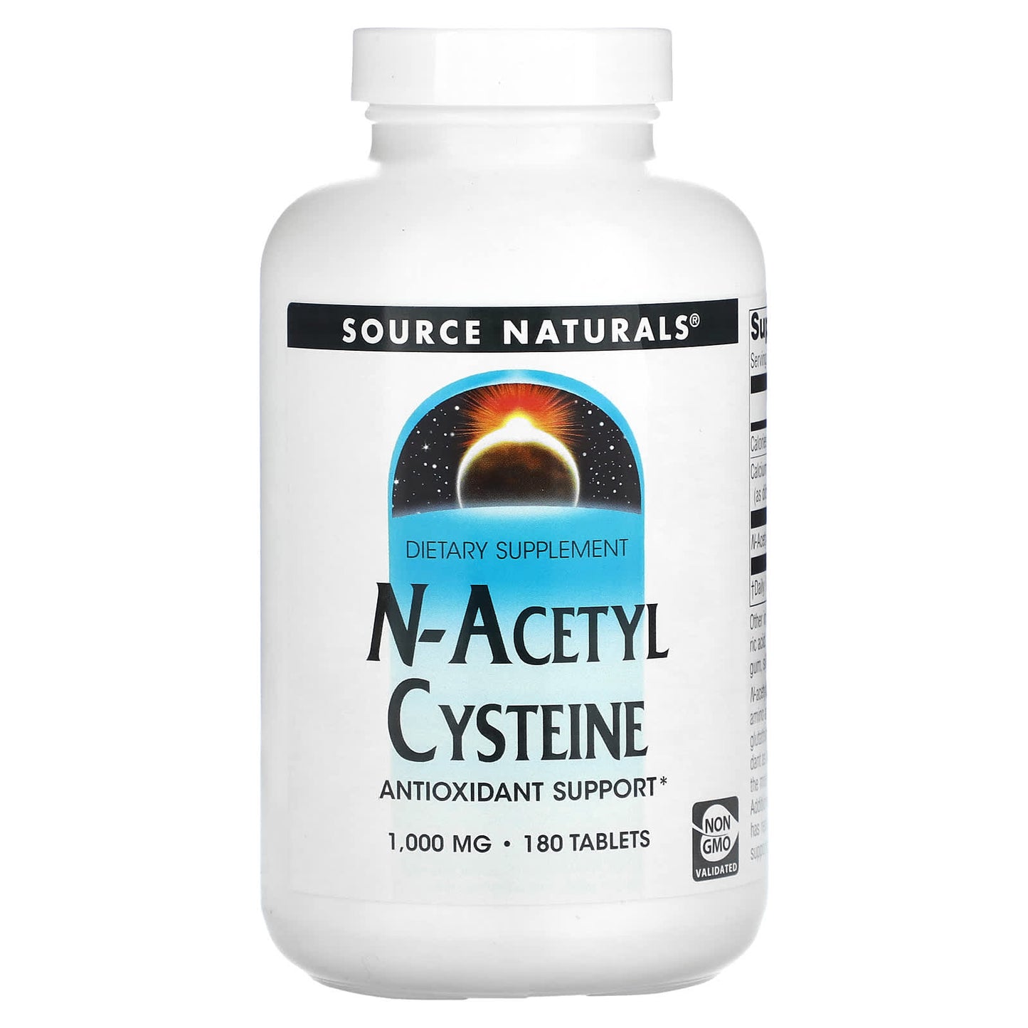 Source Naturals, N-Acetyl Cysteine, 180 Tablets