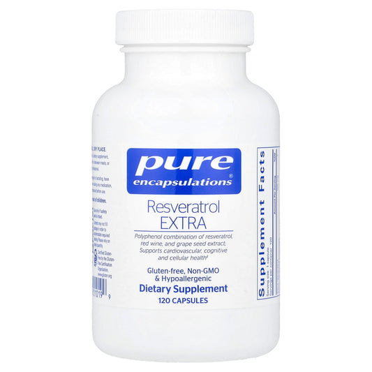 Pure Encapsulations, Resveratrol Extra, 120 Capsules - Image 1