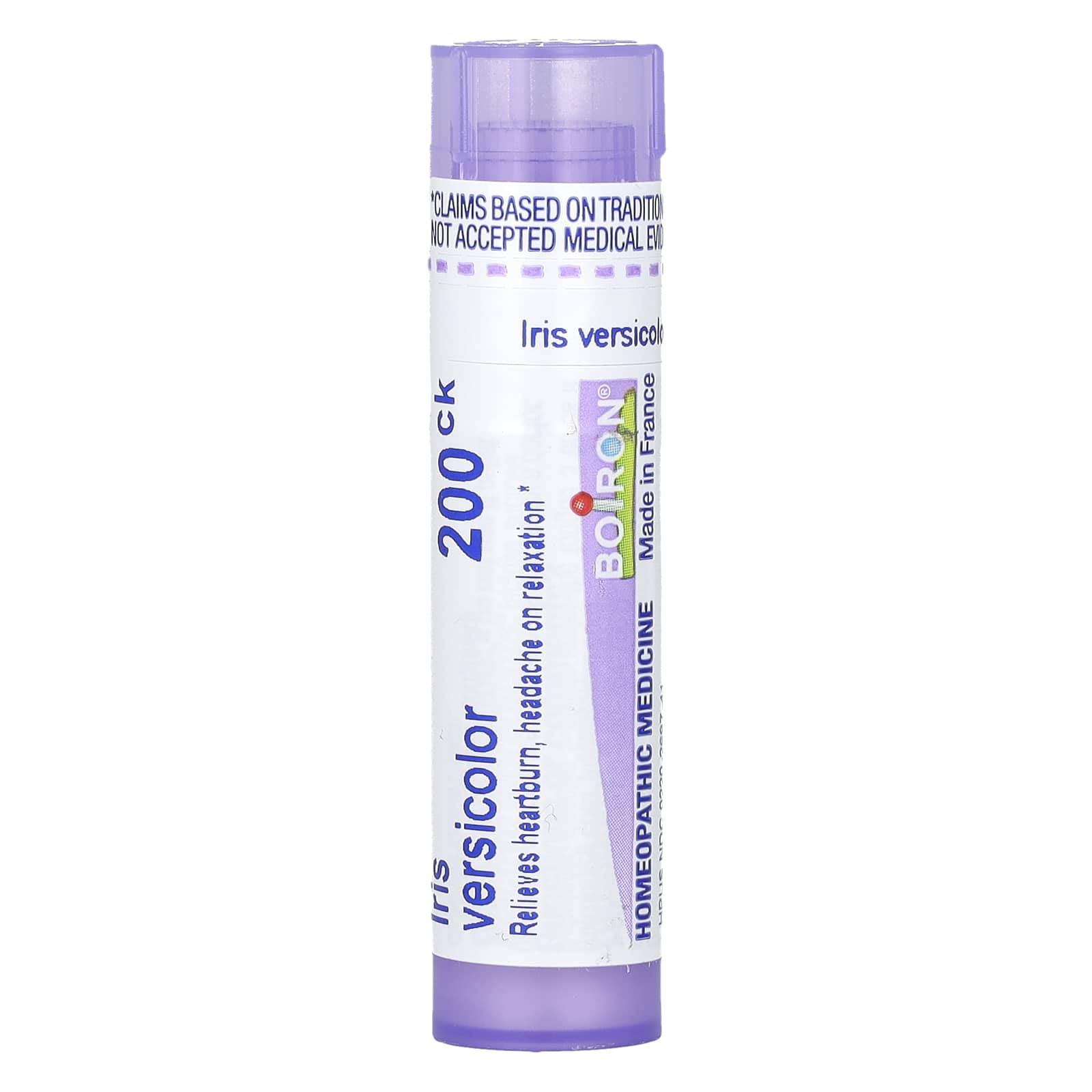 Boiron Iris Versicolor 200CK Homeopathic Digestion Relief - Image 1