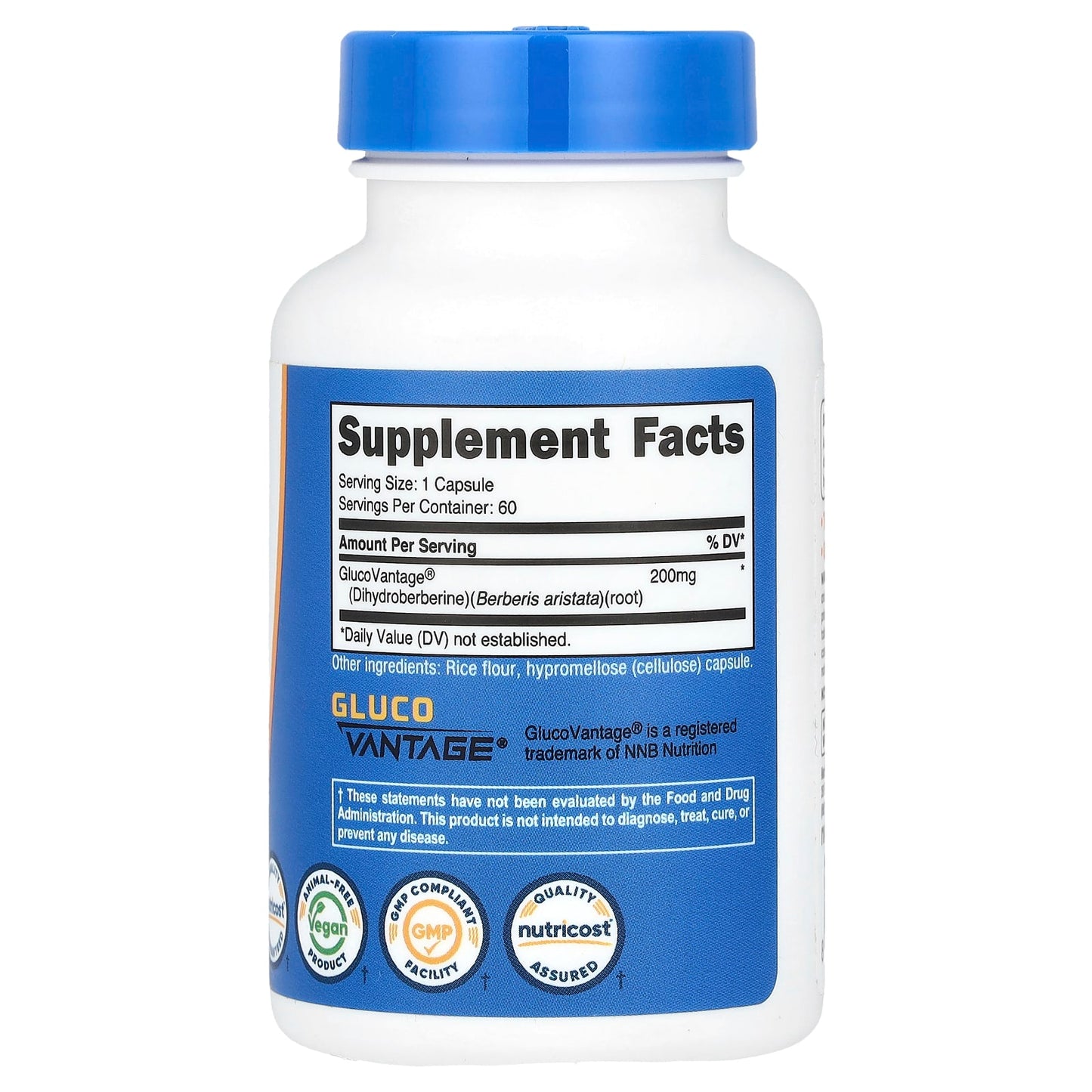 Nutricost, Dihydroberberine, 200 mg, 60 Capsules - Image 2