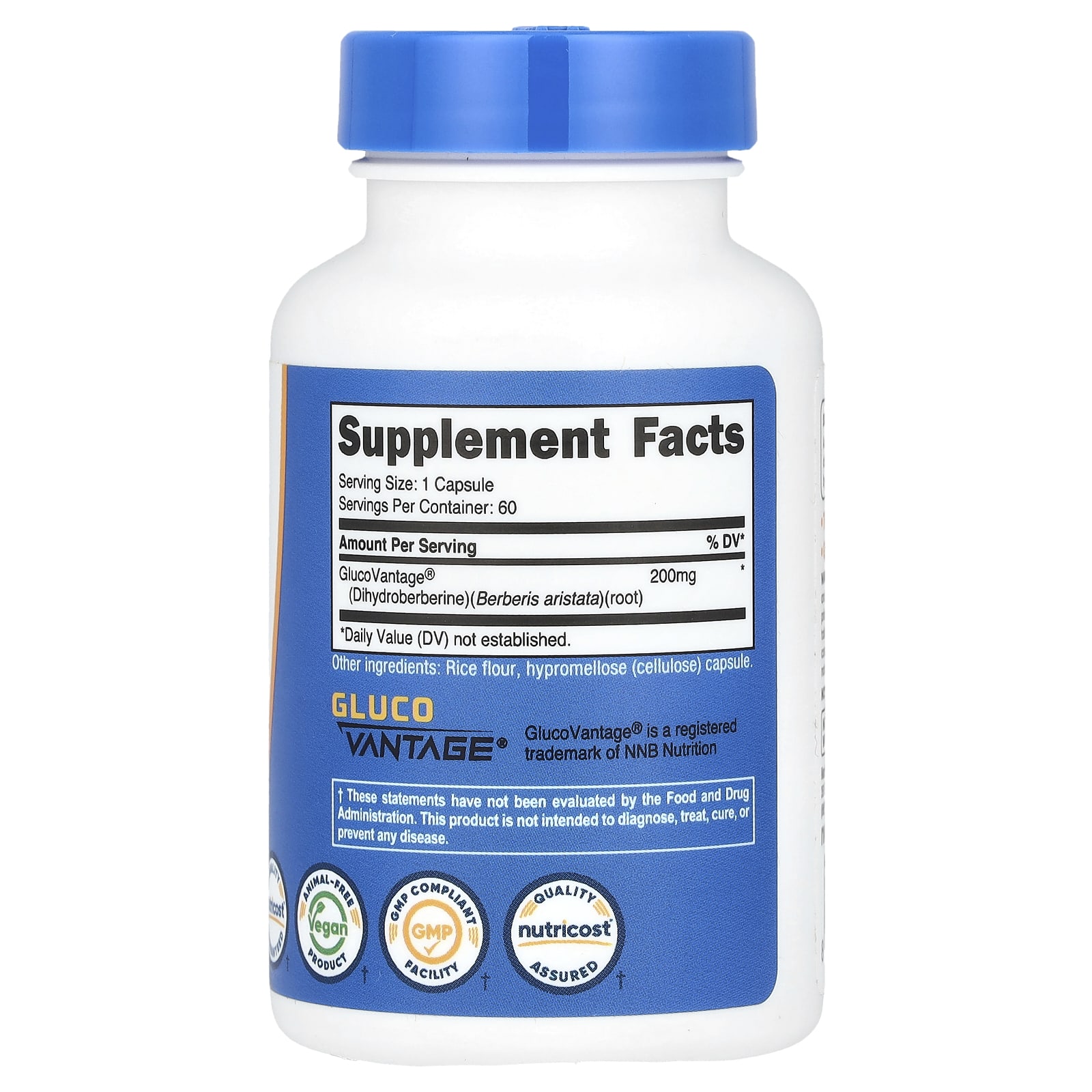 Nutricost, Dihydroberberine, 200 mg, 60 Capsules - Image 2