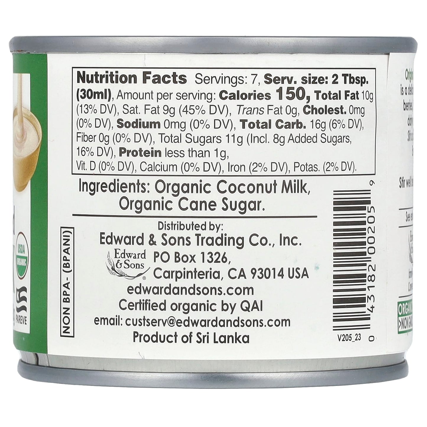 Let's Do Organic Sweetened Condensed Coconut Milk 7.4 oz - Image 2