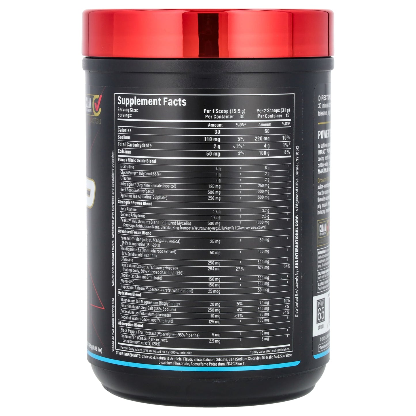 ALLMAX Impact Pump Xtreme for Maximum Muscle Growth & Pumps - Image 2