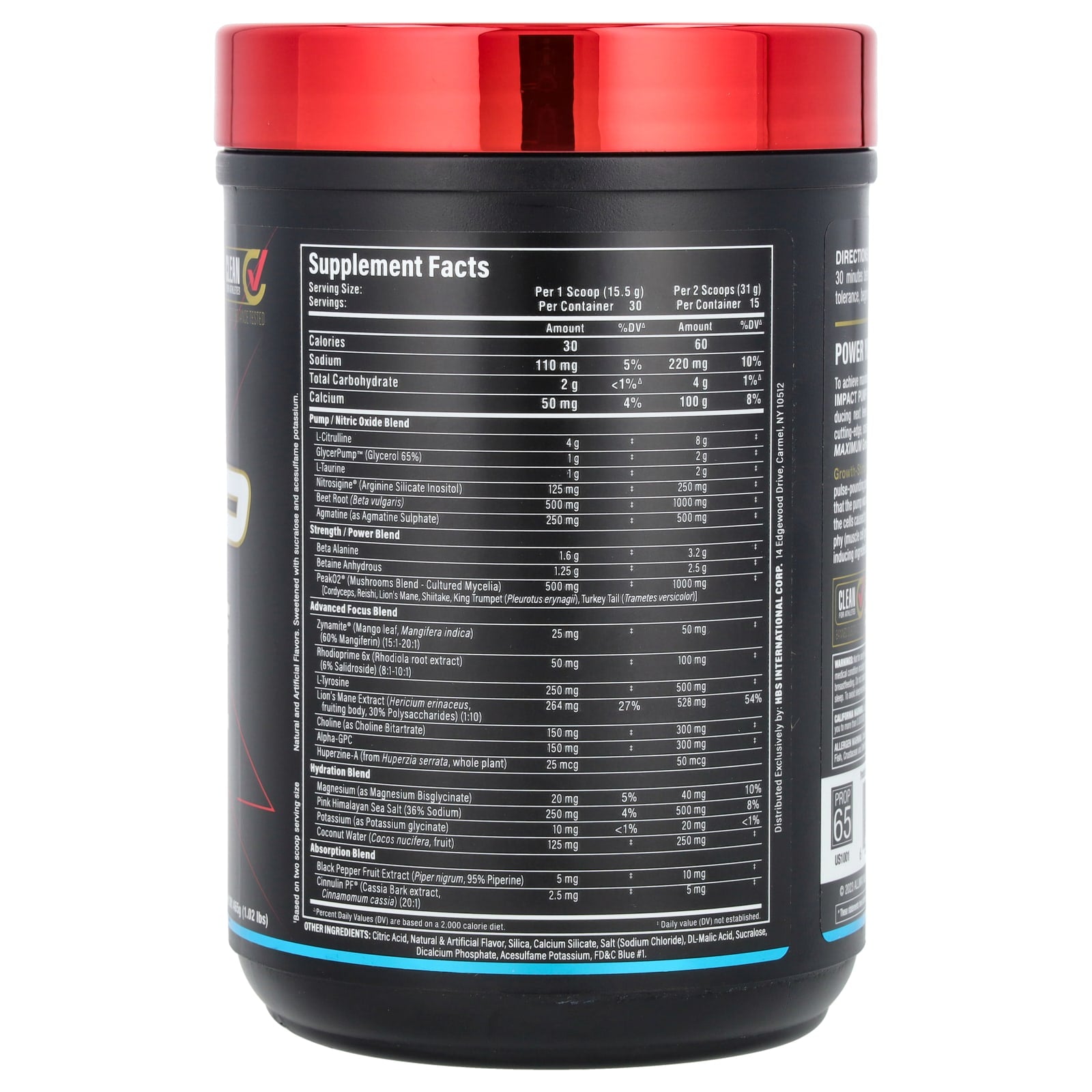 ALLMAX Impact Pump Xtreme for Maximum Muscle Growth & Pumps - Image 2