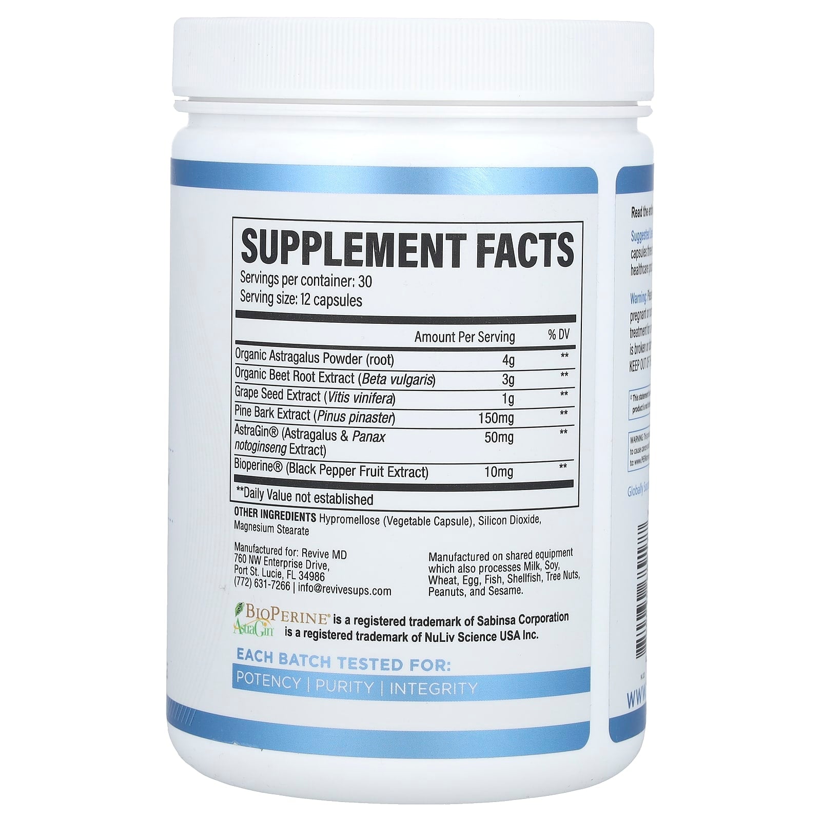 Revive, Kidney, 360 Vegetarian Capsules - Image 2