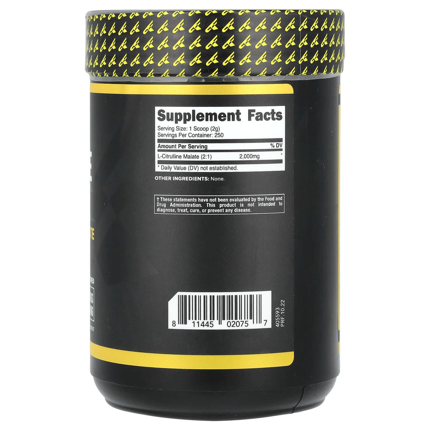 Primaforce, Citrulline Malate, Unflavored, 1.1 lb (500 g) - Image 2
