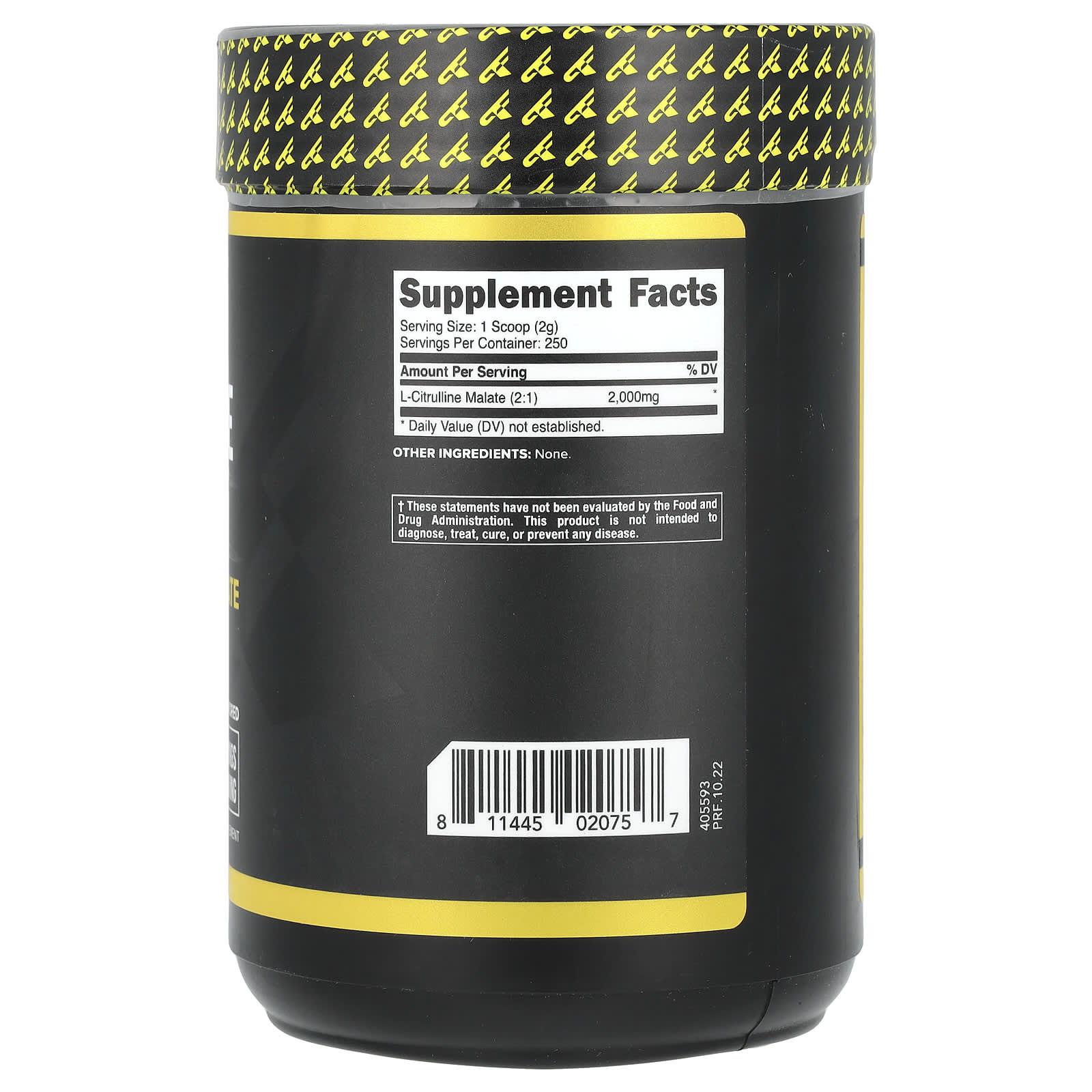 Primaforce, Citrulline Malate, Unflavored, 1.1 lb (500 g) - Image 2