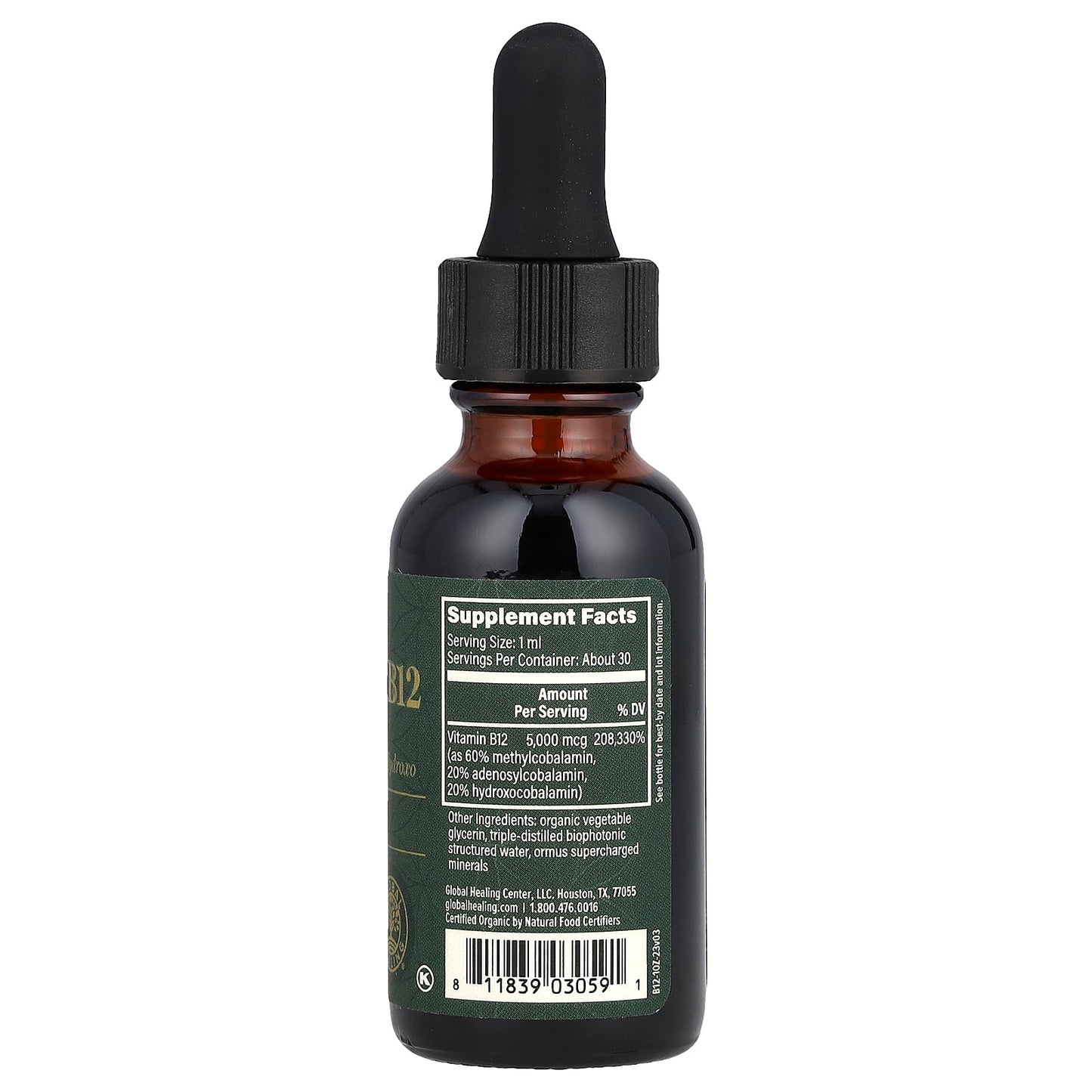 Boost Energy & Heart Health with Global Healing's Triple B12 Formula - Image 2