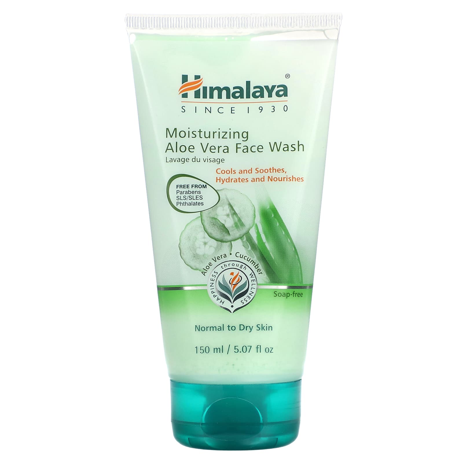 Nourishing Aloe Vera Face Wash for Dry Skin by Himalaya - Image 1