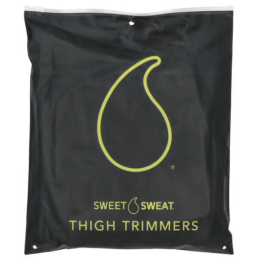 Sports Research, Sweet Sweat®, Thigh Trimmers, Medium, Black & Yellow, 1 Pair - Image 1