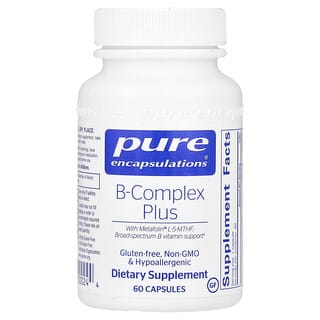 Pure Encapsulations B-Complex Plus - Broad Spectrum B Vitamin Support